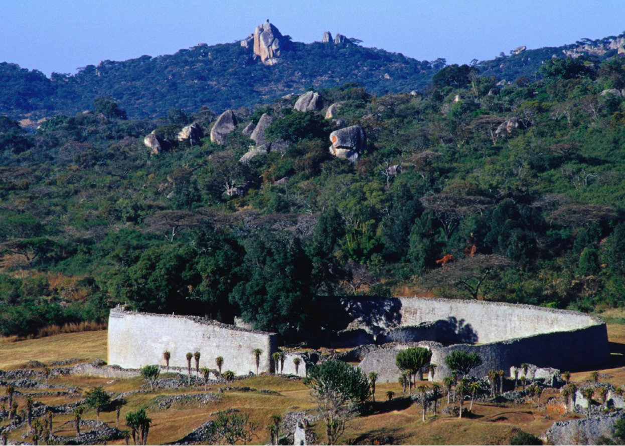 Photographs of Great Zimbabwe's Walls and Stone Enclosures, Twelfth to Fifteenth Century